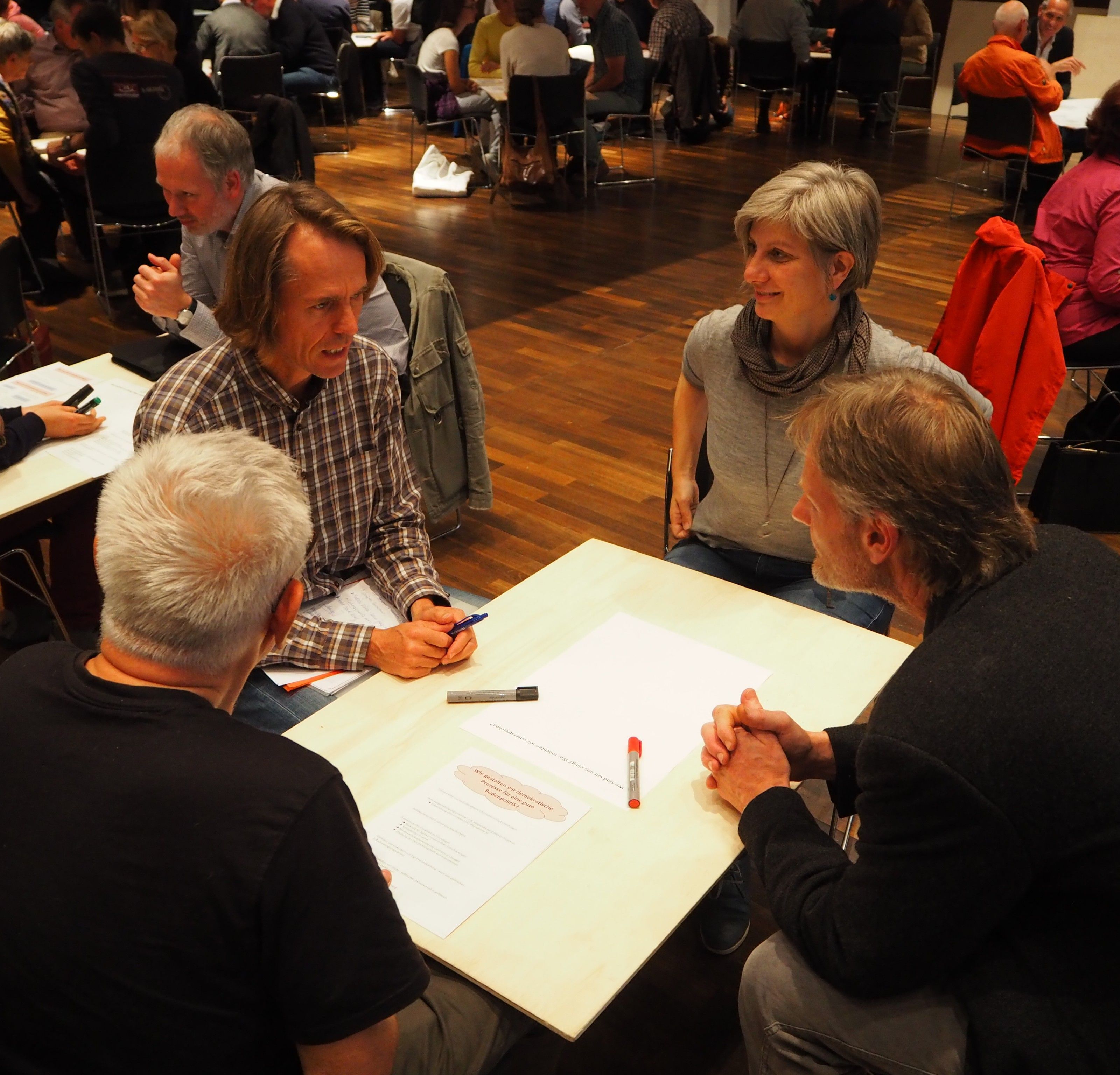 Diskussion im Rahmen des Bürgercafes in Rankweil Diskussion im Rahmen des Bürgercafes in Rankweil