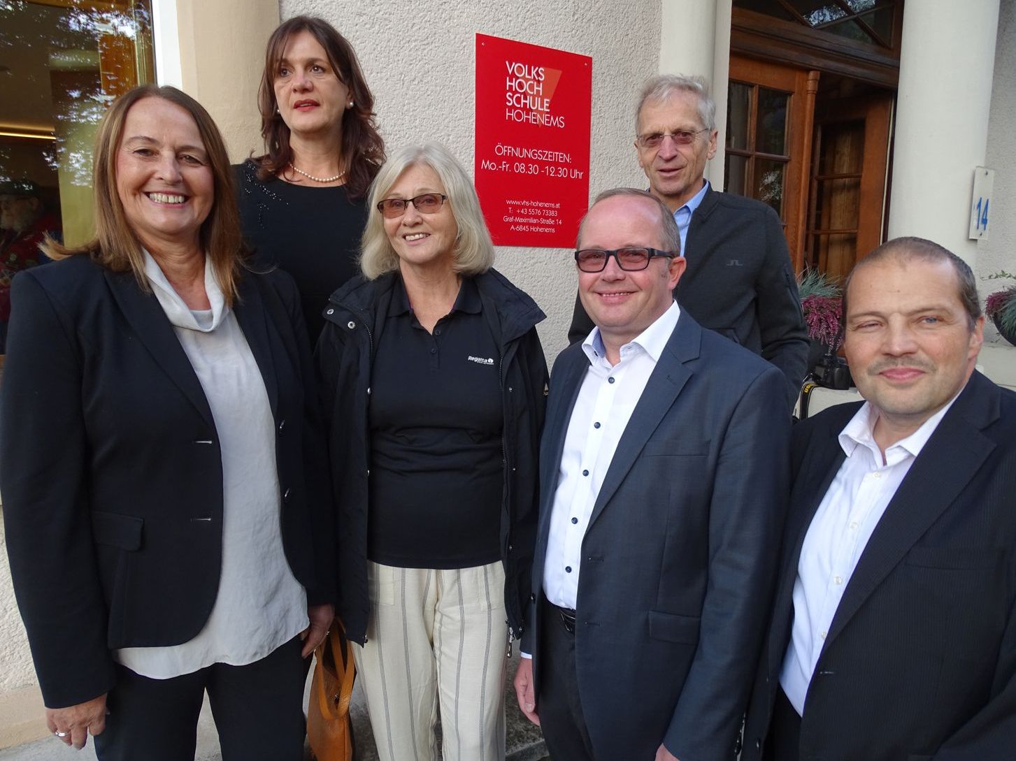Monika Reis, GF Bernadette Madlener, Margarethe Ruff, Karl Dobler, Rudolf Hirnböck, Günter Mathis. Monika Reis, GF Bernadette Madlener, Margarethe Ruff, Karl Dobler, Rudolf Hirnböck, Günter Mathis.