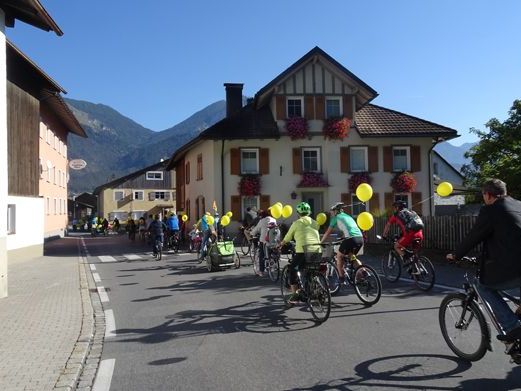 Fahrradparade Fahrradparade