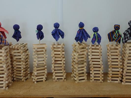 Die Kinder der Gummibärenbande bauten freudig ihre Funken!