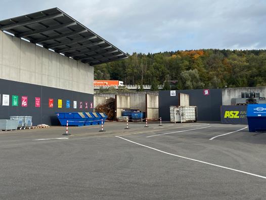Das Altstoffsammelzentrum Walgau West ist seit Ende Oktober in Betrieb.