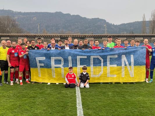 Die Stadt und die Vereine aus Bregenz treten für den Frieden ein