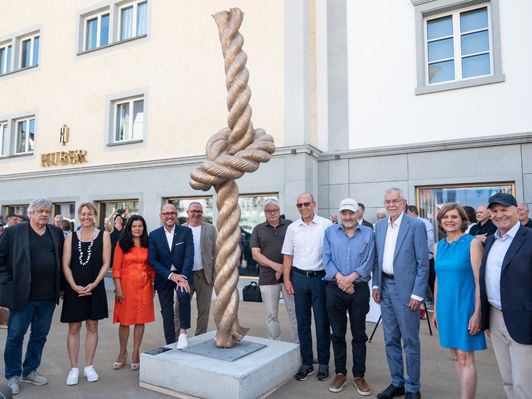 Skulptur von Herbert Meusburger Skulptur von Herbert Meusburger