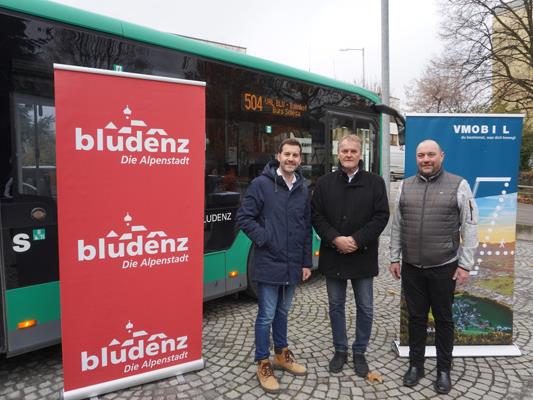 4. Stadtbuslinie gemeinsam mit der Gemeinde Bürs umgesetzt