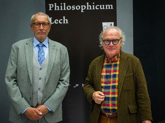 Konrad Paul Liessmann und Michael Köhlmeier Konrad Paul Liessmann und Michael Köhlmeier