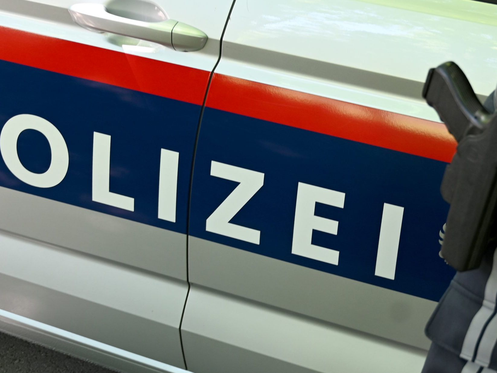 Polizeieinsatz am Westbahnhof. Polizeieinsatz am Westbahnhof.