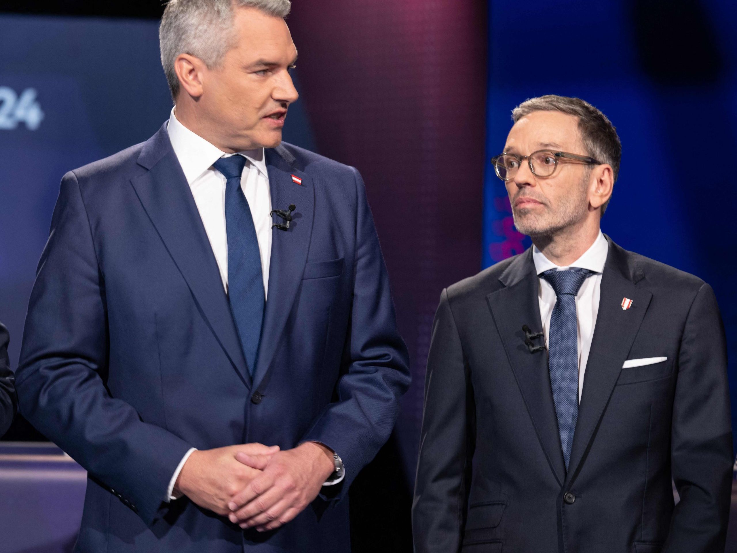 In Umfragen liegt die FPÖ zuletzte deutlich vor der ÖVP. In Umfragen liegt die FPÖ zuletzte deutlich vor der ÖVP.