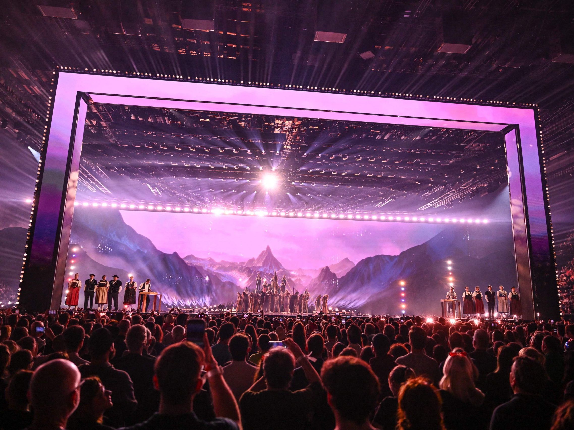 Positiv fällt die Bilanz zum ESC in der Schweiz aus. Positiv fällt die Bilanz zum ESC in der Schweiz aus.
