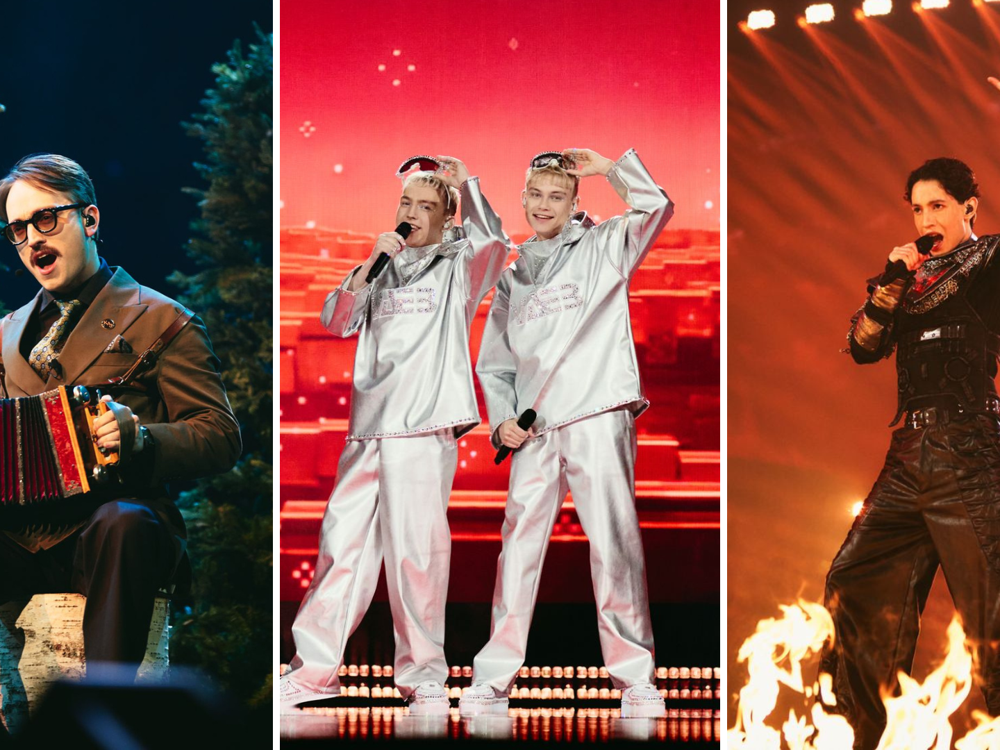 Die Beiträge im 1. ESC-Halbfinale im Überblick. Die Beiträge im 1. ESC-Halbfinale im Überblick.