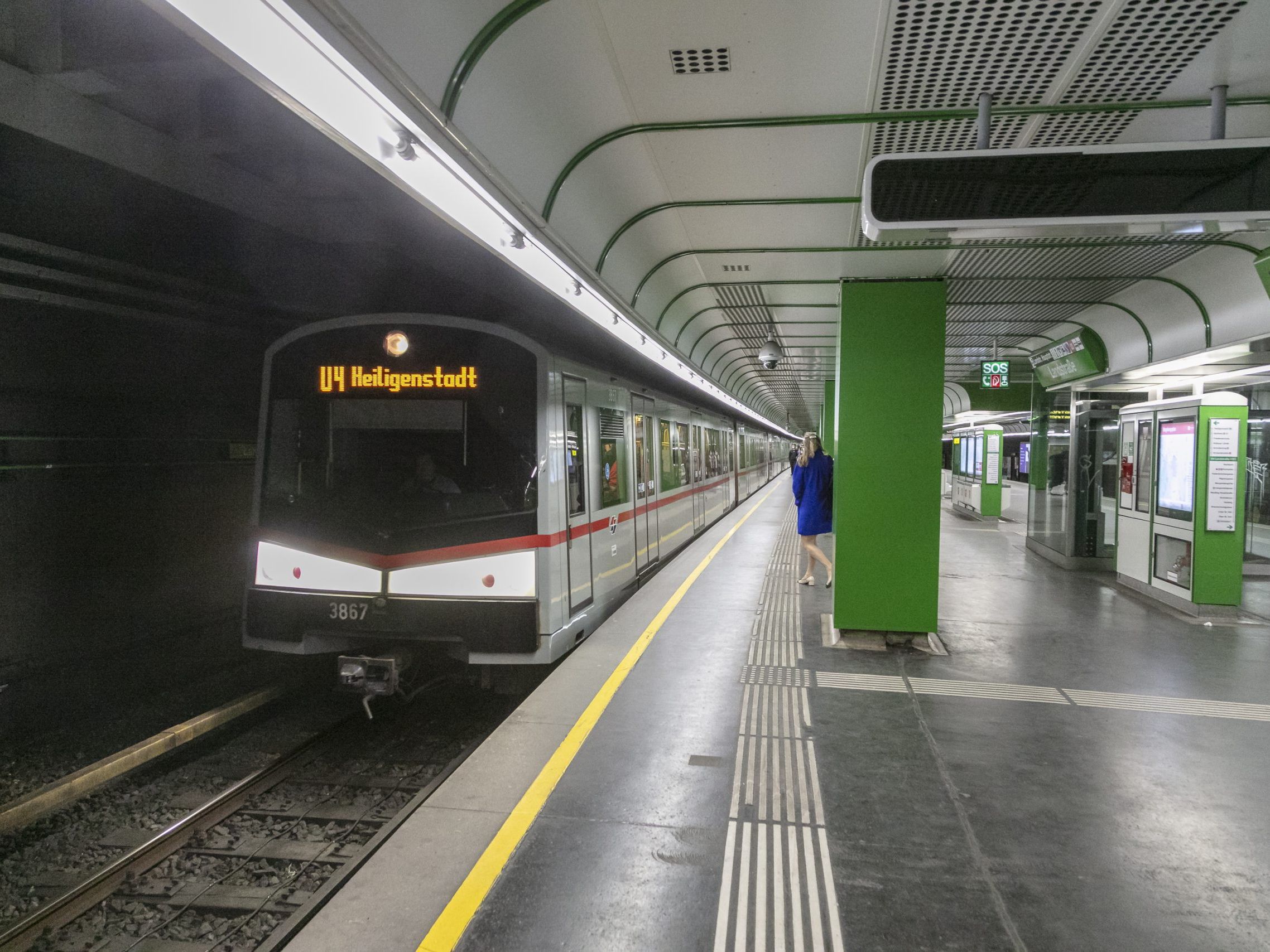 Der U4-Bahnsteig Landstraße wird ab Herbst jeweils für eine Richtung gesperrt. Der U4-Bahnsteig Landstraße wird ab Herbst jeweils für eine Richtung gesperrt.