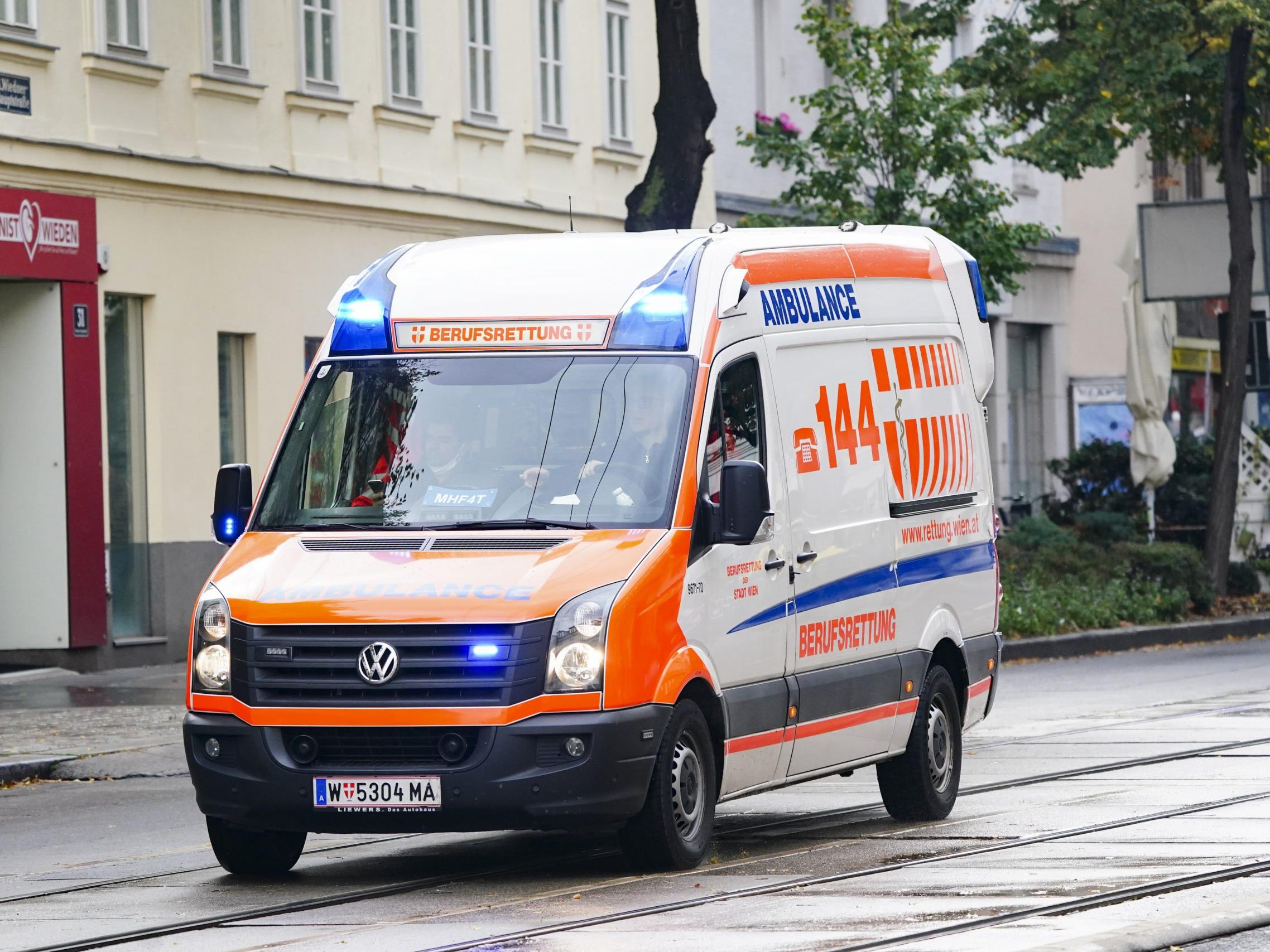 Die Berufsrettung brachte den Lenker ins Spital. Die Berufsrettung brachte den Lenker ins Spital.