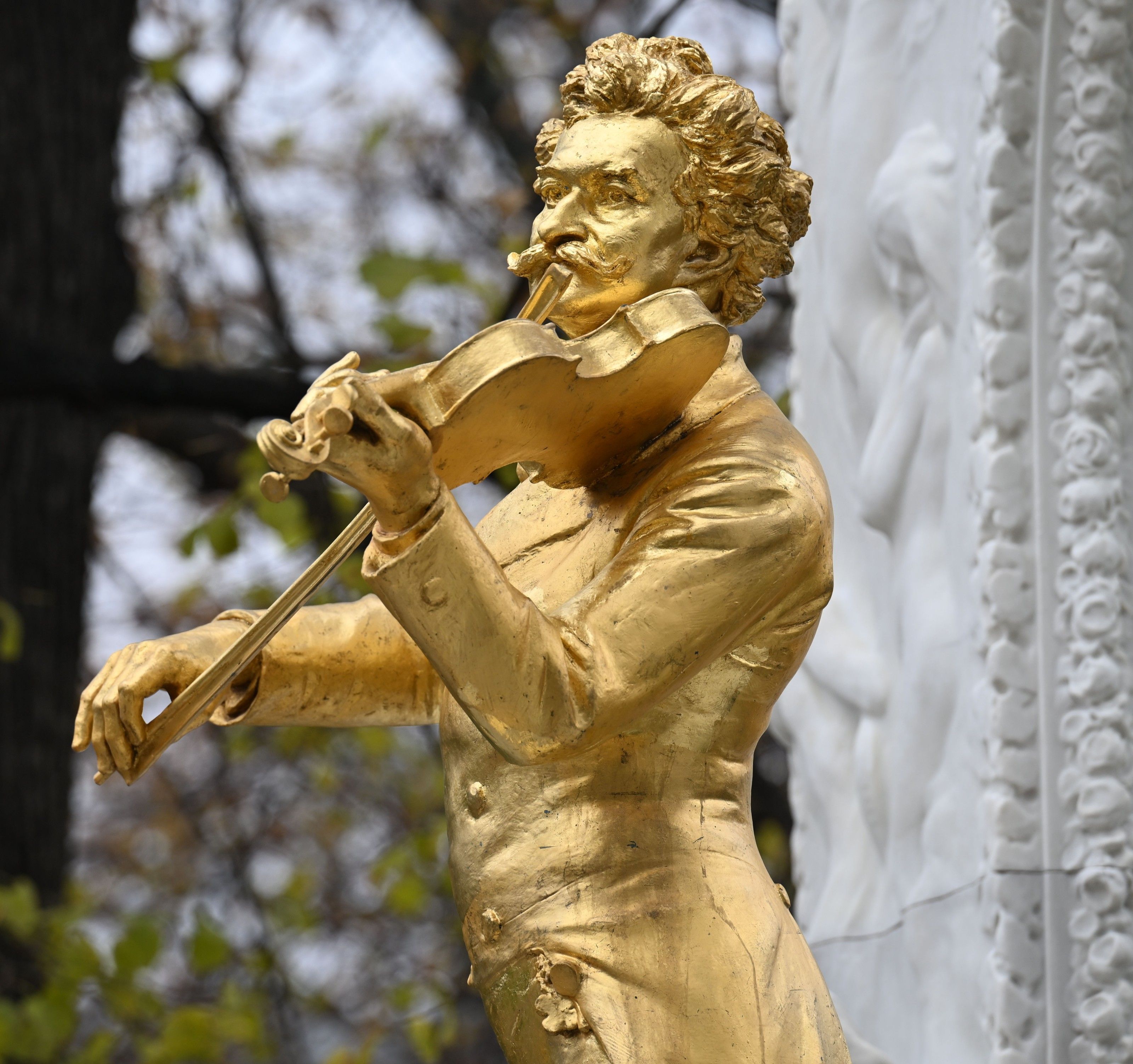 Die Uraufführung des Donauwalzers ging ohne Strauss über die Bühne. Die Uraufführung des Donauwalzers ging ohne Strauss über die Bühne.