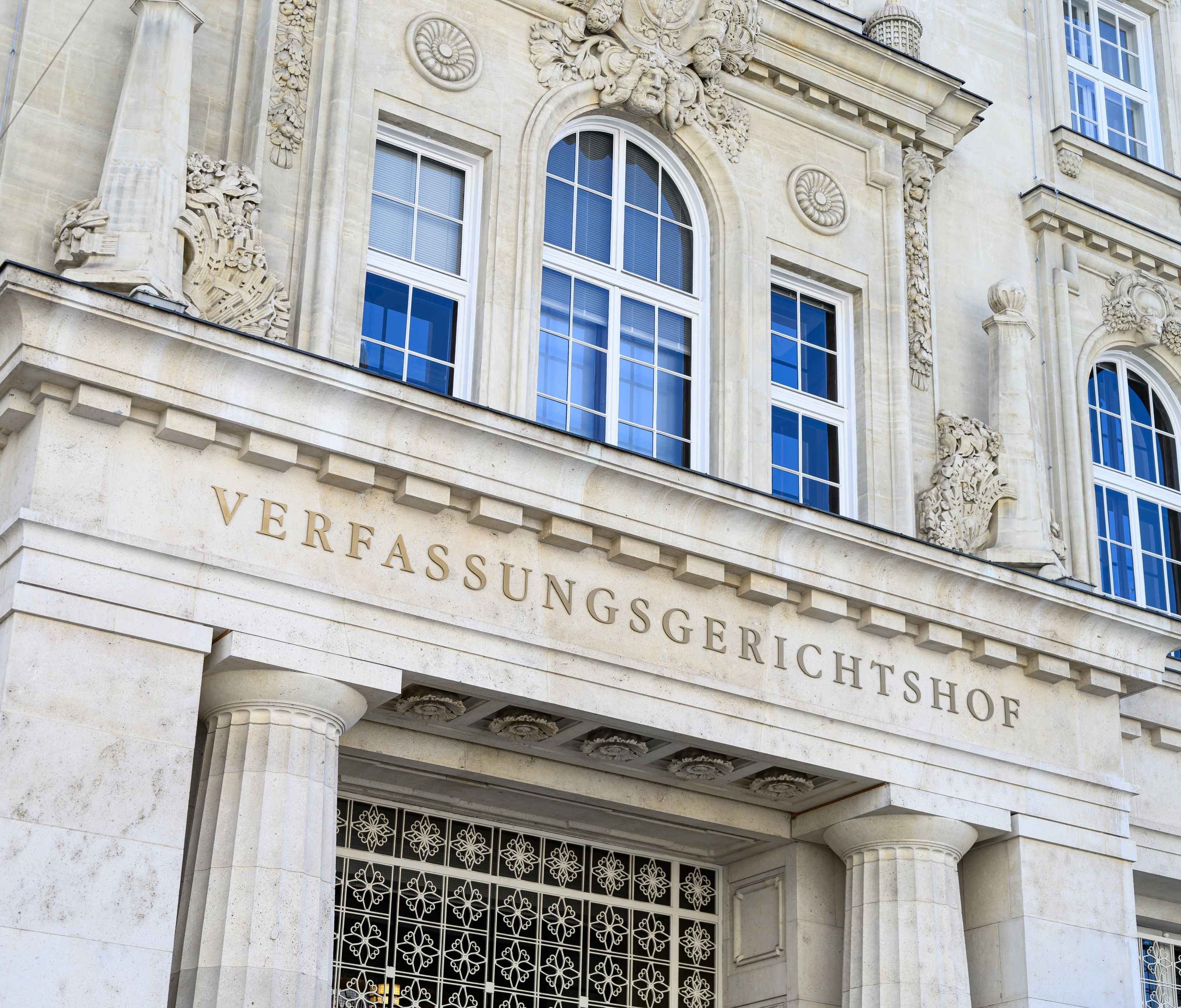Der Verfassungsgerichtshof in Wien. Der Verfassungsgerichtshof in Wien.