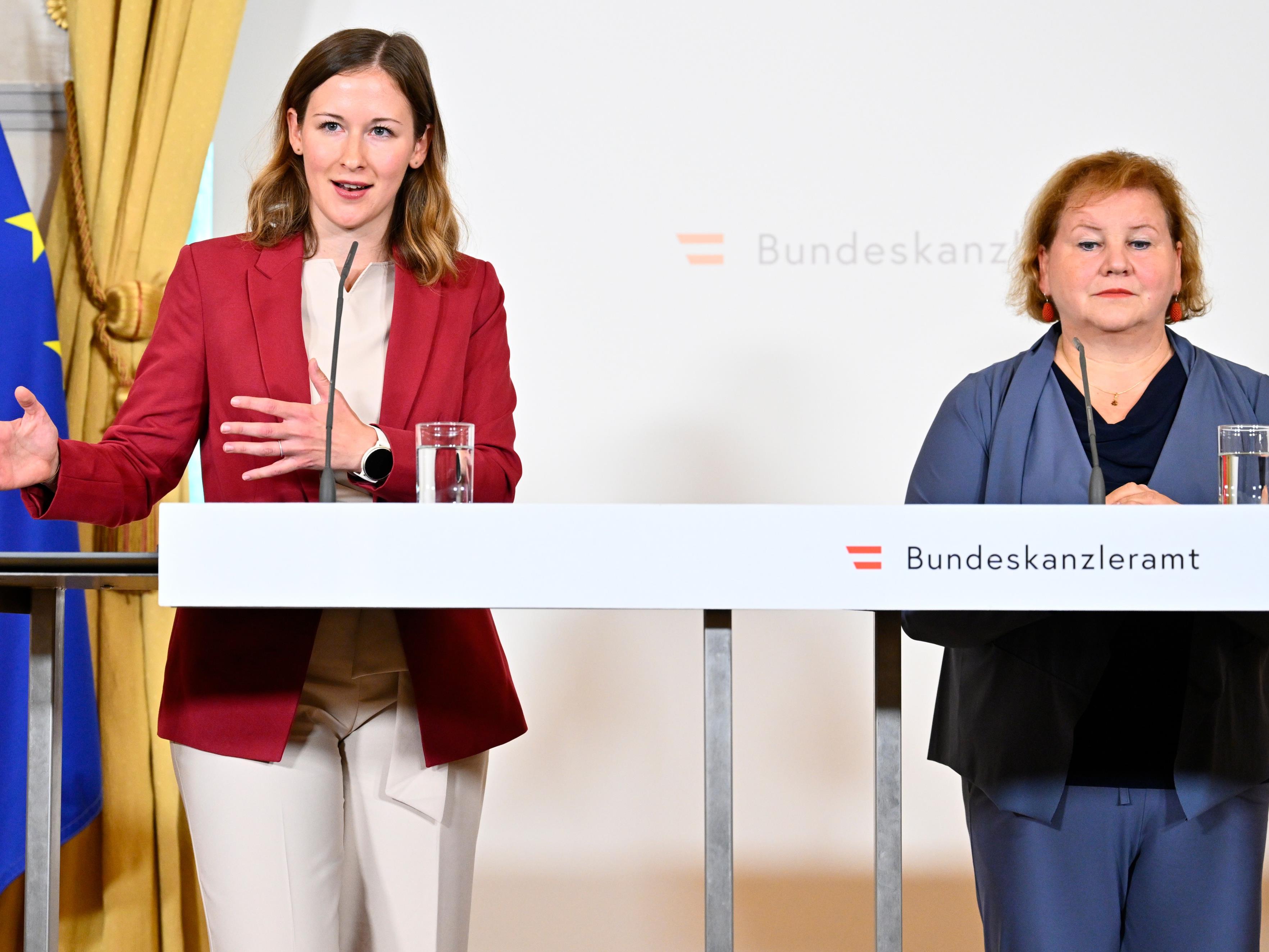 Plakolm und Schumann sind uneins bei der Sozialhilfe-Reform. Plakolm und Schumann sind uneins bei der Sozialhilfe-Reform.